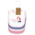 Touched by Nature Unisex Baby Organic Cotton Bibs, Bubblegum Floral, One Size...