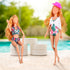 Bencailor 5 Pcs Doll Clothes for 11.8 Inch Doll Swimsuits Doll Swimming Clothing and Accessories Set Pink Doll Hat Summer Holiday Birthday Gifts (...