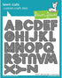 LAWN FAWN Lawn Cuts Custom Craft Die-Oliver's Stitched Abc's, White...