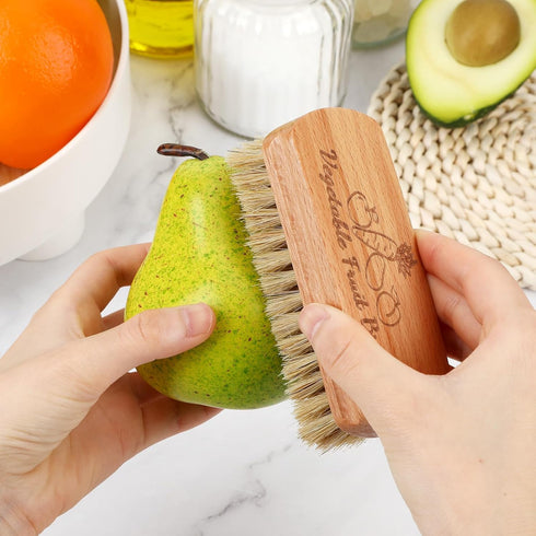 SEPGLITTER Vegetable Brush,Veggie Wash Brushes Potato Brush Cleaning Brush for Potato Carrot Cucumber and Fruits Vegetable Brush Scrubber for Food...