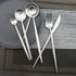 JASHII Luxury Flatware, Silverware Sets, 6-pieces Elegant Cute 18/10 Stainless Steel Silverware Set for Eating Home Kitchen Hotel Restaurant, Serv...