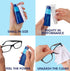 Clear View Lens Cleaner Kit - Travel Size, Integrated Cloth and Cleaner Combination Kit. Compact and Portable, Refillable, Safe for All Lenses, Le...