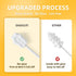 EASICUTI Upgrade Baby Tongue Cleaner, 52PCS Newborn Baby Toothbrush, Baby Oral Cleaner, Disposable Infant Toothbrush Baby Mouth Cleaner, Gum Clean...