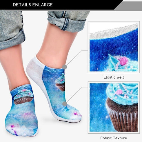 7 Pairs Funny Dog Ankle Socks Novelty Animal No Show Socks for Women...