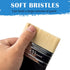 Falling in Art Flat Paddle Paint Brush, Scale Brush for Oil and Acrylic Paints,2 Inch...