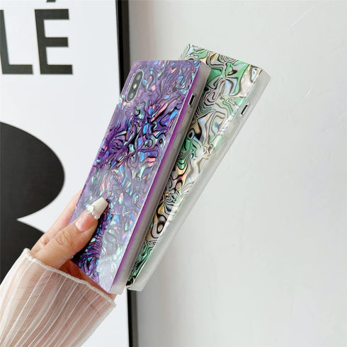 Cocomii Rectangle Case Compatible with iPhone Xs Max - Luxury, Slim, Glossy, Opalescent Pearl, Iridescent Glitter, Easy to Hold, Anti-Scratch, Sho...
