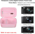 Carrying Case for Panasonic Lumix LX10/ LX100/ ZS60/ ZS70/ ZS80/ ZS200/ ZS100 4K Digital Camera, Vlogging Camera Travel Bag Storage Cover, Mesh Po...