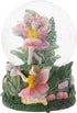 Elanze Designs Bell Flower Fairy Friends 100MM Sturdy Wind Up Musical Glitter Water Snow Globe Tabletop Dresser Nightstand Figurine Decoration Pla...