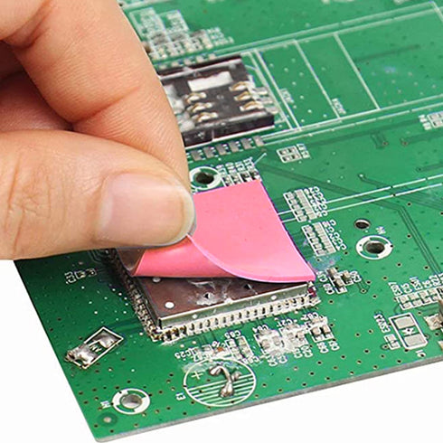 M.2 SSD Thermal Pad: 4 Pack 120x20mm 15W Thermal Pads GPU 1mm 1.5mm NVME CPU SSD M.2 2280 SSD Thermal Pad for Laptop Heatsink CPU GPU SSD IC LED C...