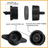 50 Pcs Drip Irrigation Emitters 1/4 Inch 1 GPH Water Tubing Irrigation Tubing Pressure Compensating Dripper Emitters System Drip Tip Constant Flow...
