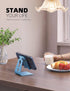 Lamicall Adjustable Phone Stand, Cell Phone Holder Desk, Compatible with Phone 13 12 Mini 11 Pro Xs Max XR X 8 7 6 Plus SE, Smartphones Dock, Offi...