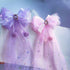 50 pcs Luxurious Rhinestone Embellishments Crystal Decoration Handcraft Button Gold Bottom DIY Project for Flower Headband Dress Accessory (Purple...