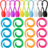 22 Pcs Fabric Huggers and Magnetic Fabric Clips for Cross Stitch, Silicone Thread Spool Huggers and Needle Minder Magnet for Embroidery and Quilti...