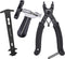 Oumers Bike Link Plier+Chain Breaker Splitter Tool+Chain Checker, Chain Missing Link Opener Closer Plier Chain Cutter Connector Wear Indicator Too...