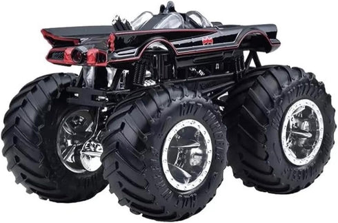 Hot Wheels Monster Trucks New for 2023 1:64 Scale Batman The Classic TV Series, Black...