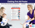 ZOCO – Choking First Aid Poster – Heimlich Maneuver Chart for Infant, Child, Adult – Laminated 12x18 – Restaurant Safety Sign, School Nurse or Wor...