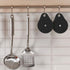 Funnels for Kitchen Use, Food Grade Silicone Collapsible Kitchen Funnel (Black)...