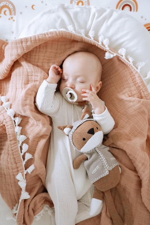 Crane Baby Toys for Boys and Girls, Comforting Plush Stuffed Animal, Frankie The Fox...