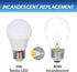 Simba Lighting LED Bug Non-Attracting Yellow Bulb 5W 40W Equivalent (4 Pack), Great for Outdoor Porch Light, Patio, Security, Night Light, Amber W...