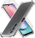 for Samsung Galaxy A24 4G Phone Case with 3 Pack Tempered Glass Screen Protectors, Soft TPU 4 Corner Drop-Proof and Scratch-Proof Transparent Prot...