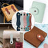 10 Sets Leather Snap Buckles Leather Tab Closure, Sew On Leather Tab Closures Buckles Fasteners for Handbags Shoulder Bags Purses DIY Craft Sewing...
