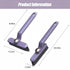 Multi-Function Rotating Crevice Cleaning Brush for Bathroom, Hard Bristle Crevice Gap Cleaning Brushes for Household Use, Kitchen Rotating Crevice...