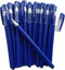 20 Pcs Gel Blue Pens,0.5mm Gel Ink Pens,Blue Barrel,Premium Blue Ink and Comfort Grip For Note Taking Office School Supply.(Blue ink)...