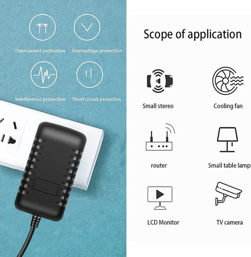 SLLEA AC/DC Adapter for Neat NeatDesk ND-1000 NeatConnect NC-1000 Scanner SYS1308-2424-W2 Power Supply Cord Cable PS Wall Home Charger PSU...