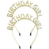 Celebratory Birthday Girl Tiara Headband for Ladies, Women, Girls, Moms, Daughters, Wives, Sisters, Aunts, Grandmothers, and Female Friends...