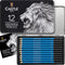 Castle Art Supplies 12 Piece Graphite Drawing Pencils Kit | for Adult Artists – Beginners and Advanced | Presented in Attractive, Compact, Sturdy ...