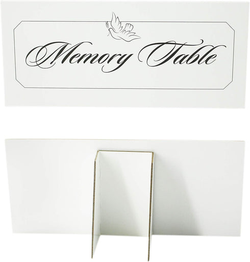 Funeral Memorial Book | Celebration of Life Guest Book | Bonus - White Memory Table Sign Included...
