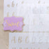 Calligraphy Cake Stencil Cursive Alphabet Letter Number Writing 1.5 Inch Set of Four Upper and Lower Case - for Cake Wood Canvas Airbrush Art and ...