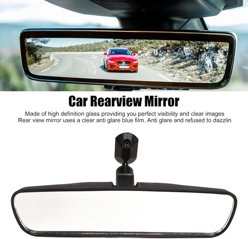 Car Interior Rear View Mirror, 8 Inch Car Rearview Mirror Clear Image Anti Glare Interior Rear View Mirror Universal for Cars Trucks...