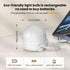 Rechargeable Light Bulbs with Remote Control Timer and 3 Color Temperature Options,Rechargeable Wall Sconce Puck Lights Battery Operated with Remo...