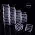 BENECREAT 16 Pack Square High Transparency Plastic Bead Storage Containers Box Case for beauty supplies,Tiny Bead,Jewerlry Findings, and Other Sma...