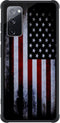Tnarru Compatible with Samsung Galaxy S20 FE Case American Flag Pattern Hard PC Back and Soft TPU Sides Scratchproof Shockproof Protective Case fo...