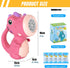 Dinosaur Bubble Machine,Dino Bubble Wand for Kids, Musical & Light Up Fun Bubble Gun Blower,Cool Outdoor Dinosaur Toys for Kid, Birthday Gifts,Pin...