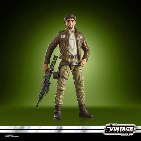 STAR WARS The Vintage Collection Captain Cassian Andor, Rogue One: A Story 3.75 Inch Collectible Action Figure...