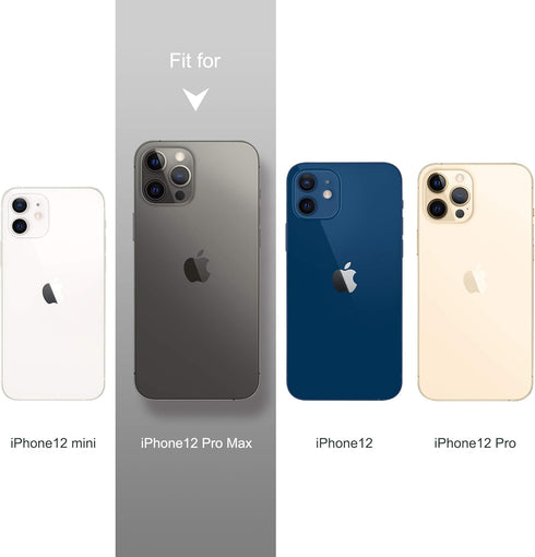 ULAK Compatible with iPhone 12 Pro Max Wallet Case with Card Holder, PU Leather Case with Kickstand Card Slots Wrist Strap, Durable Shockproof Pro...