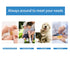 50 Disposable Iodophor Swabs Outdoor Supplies Medical Iodine Individually Packaged Iodine Swabs for Nose Care...