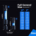 toolant Impact Torx Bit Set 27pcs (TT7-TT40), S2 Steel Security Torx Bit Set, Tamper Proof Star Bit Set with CNC Machined Tips, 1"&2" Long Impact ...