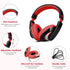 rockpapa Comfort Kids Headphones for School, Lightweight Childrens Boys Girls Teens Over-Ear Headphones Wired 3.5mm for CD DVD Player Tablet Phone...