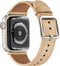 MNBVCXZ Compatible with Apple Watch Band 38mm 40mm 41mm 42mm 44mm 45mm 49mm Women Men Girls Boys Genuine Leather Replacement Strap for iWatch Seri...