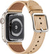 MNBVCXZ Compatible with Apple Watch Band 38mm 40mm 41mm 42mm 44mm 45mm 49mm Women Men Girls Boys Genuine Leather Replacement Strap for iWatch Seri...