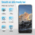 Slanku [3 Pack for Samsung Galaxy S23 FE 5G Tempered Glass Screen Protector Film, Support Fingerprint Unlock, Case Friendly, Anti-Scratch...
