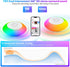 LemonBest Bluetooth Speakers with Colorful Lights - Portable Pool Speaker IPX7 Waterproof Floating with 8 Modes - Built-in Mic HD Stereo Sound Han...