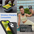 AICase for iPhone 14 Plus Case(6.7") with Glass Screen Protector, Heavy Duty Drop Protection Full Body Rugged Shockproof/Dust Proof Military Prote...