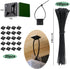 Cable Management Kit, Multiple Wire Management, Cable Ties Adhesive Cable Clips Cord Holder Wire Organizer Sleeve, Multifunction Cable Management ...