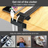 Cable Management Clips, 20Pcs Cable Organizers Wire Clips Cord Holder for TV PC Ethernet Cable Desk Home Office (Black)...