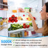 LED Refrigerator Light Bulb, 40 Watt Equivalent A15 Fridge Bulb Waterproof, Daylight White 5000K, 550LM E26 Base, 5W Appliance Bulb, 8-Pack...